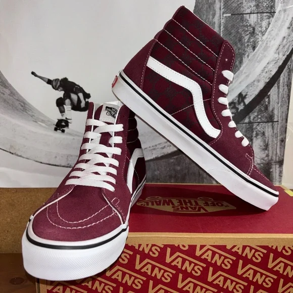 Vans Sk8-Hi sz 7.5 Men’s 9.0 Women’s - Picture 2 of 12
